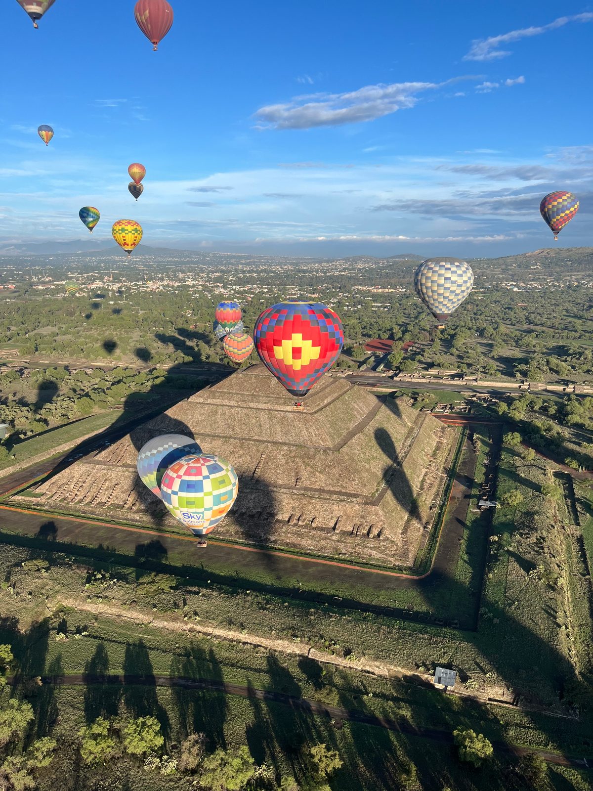 Vuelo en globo sencillo